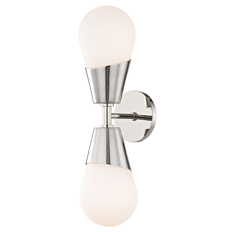 media image for cora 2 light wall sconce by mitzi 3 268