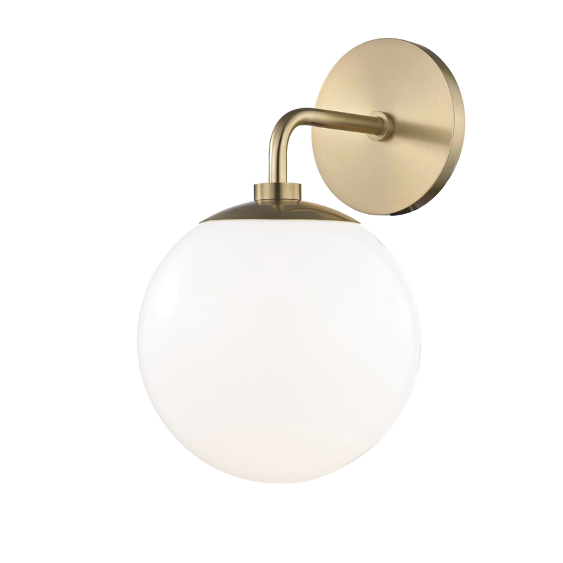 media image for stella 1 light wall sconce by mitzi 1 233