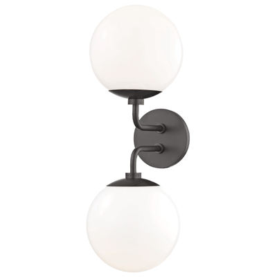 product image for stella 2 light wall sconce by mitzi 2 75