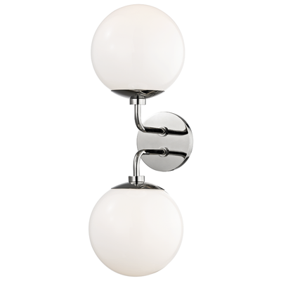 product image for stella 2 light wall sconce by mitzi 3 8