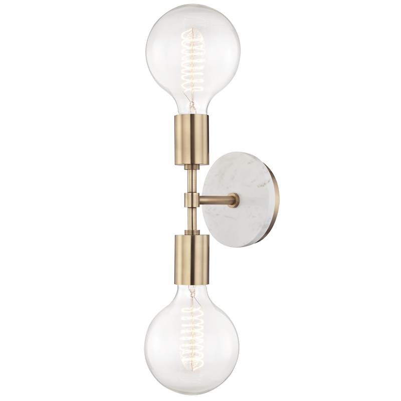 media image for chloe 2 light wall sconce by mitzi 1 274
