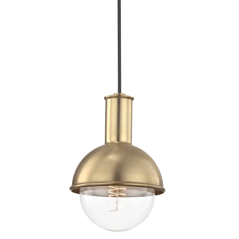 media image for Riley 1 Light Pendant by Mitzi 236