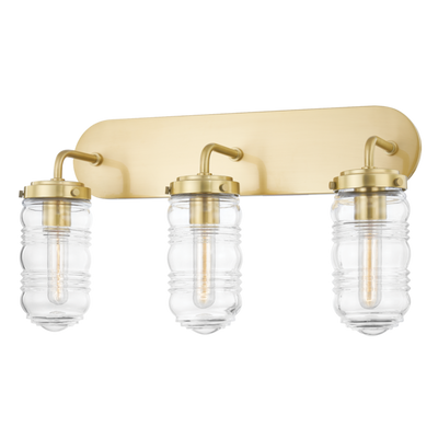 product image of clara 3 light bath bracket by mitzi h124303 agb 1 576