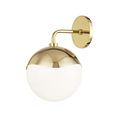 product image for ella 1 light wall sconce by mitzi 1 73