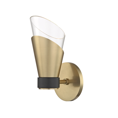 product image for angie 1 light wall sconce by mitzi 1 35