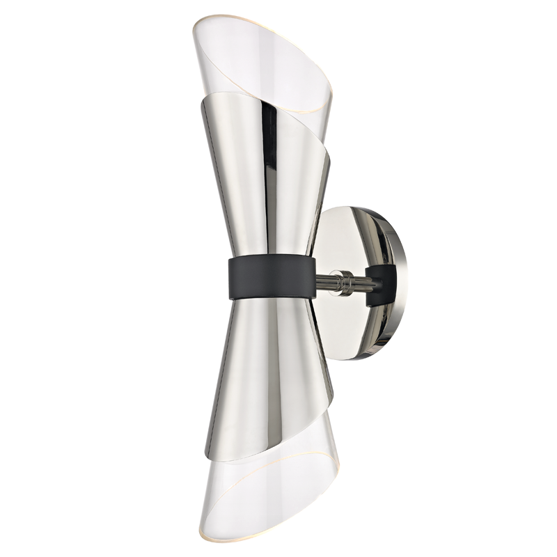 media image for angie 2 light wall sconce by mitzi 2 252