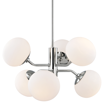 product image for estee 6 light chandelier by mitzi 2 50