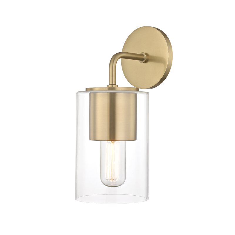 media image for lula 1 light wall sconce by mitzi 1 221
