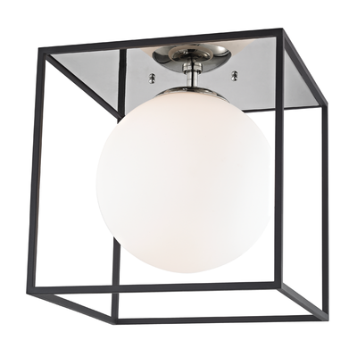 product image for aira 1 light large flush mount by mitzi 2 10