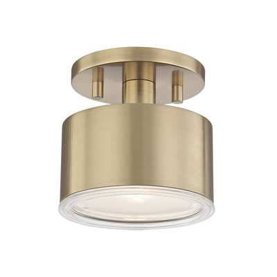 product image for nora 1 light flush mount by mitzi 1 53
