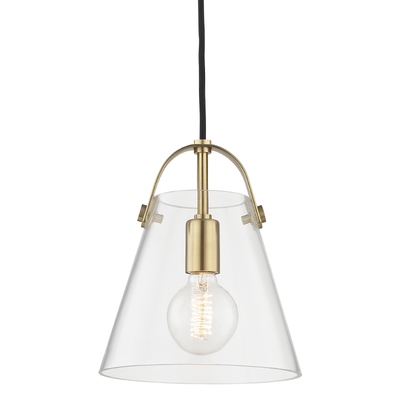 product image for karin 1 light small pendant by mitzi 1 1
