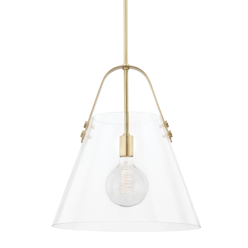media image for karin 1 light extra large pendant by mitzi h162701xl agb 1 226