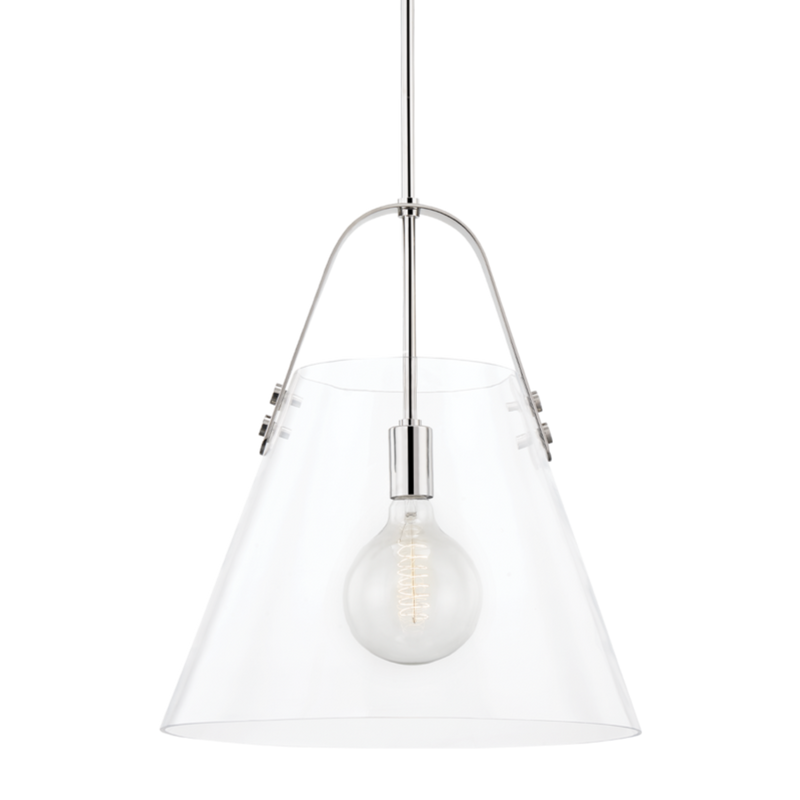 media image for karin 1 light extra large pendant by mitzi h162701xl agb 2 246