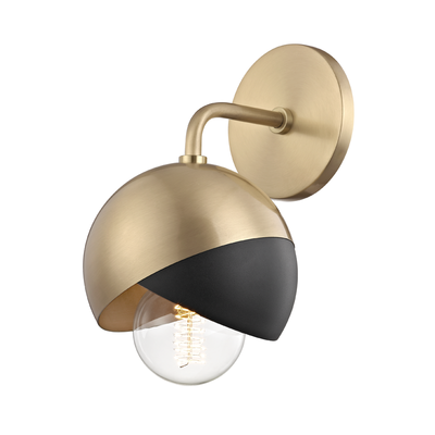 product image for emma 1 light wall sconce by mitzi 1 43