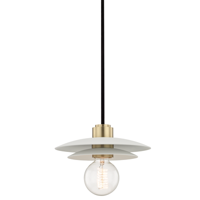 product image for milla 1 light small pendant by mitzi 1 75