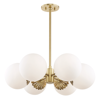 product image for paige 6 light chandelier by mitzi 3 99