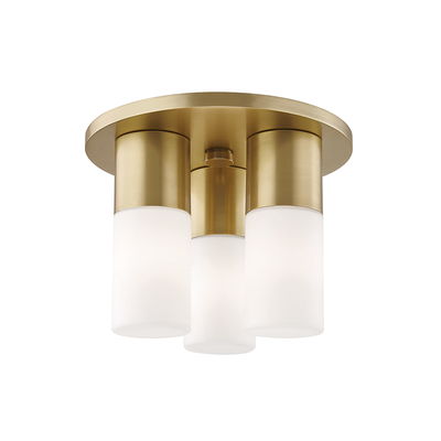 product image for lola 3 light flush mount by mitzi 1 0