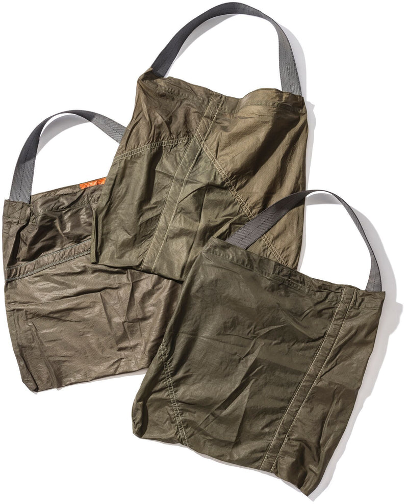 media image for vintage parachute light bag olive design by puebco 12 238