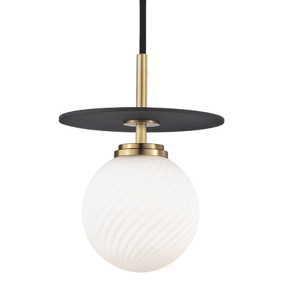 product image for ellis 1 light small pendant by mitzi 1 45
