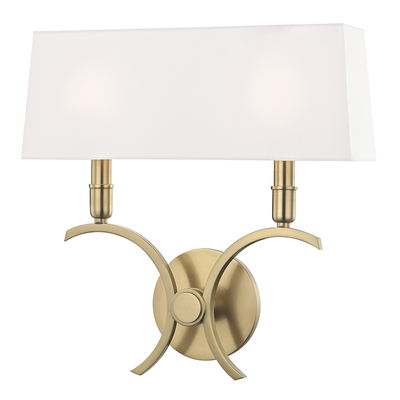 product image of gwen 2 light large wall sconce by mitzi 1 552