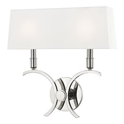 product image for gwen 2 light large wall sconce by mitzi 3 24