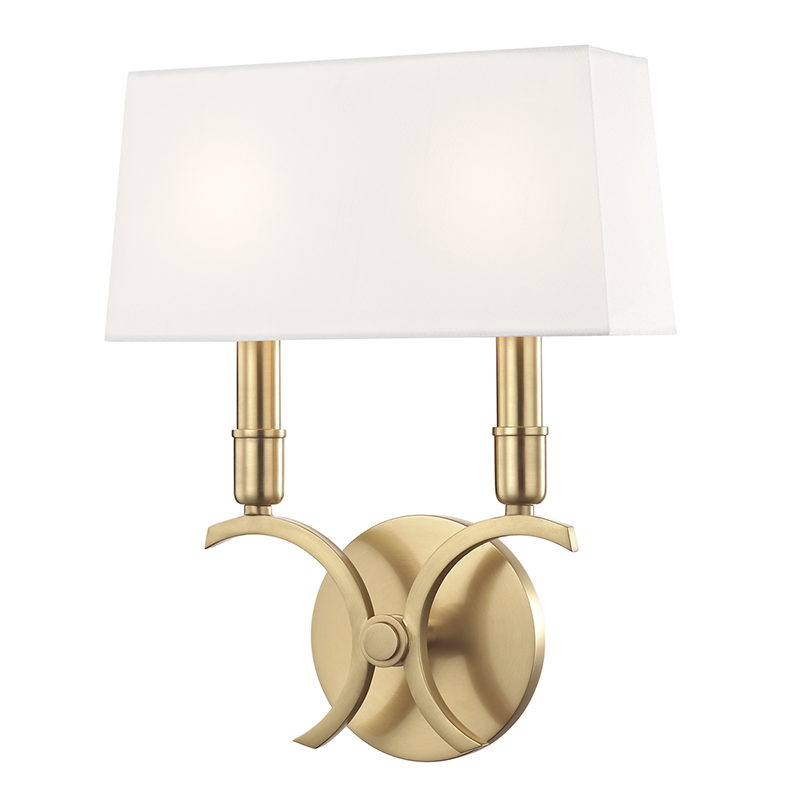 media image for gwen 2 light small wall sconce by mitzi 1 276