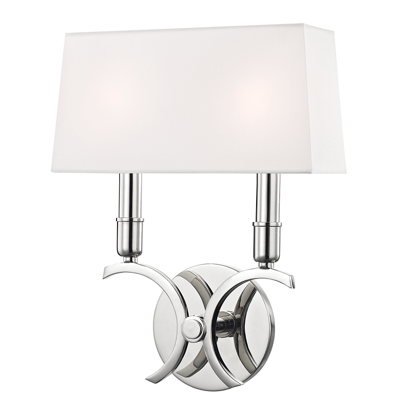 media image for gwen 2 light small wall sconce by mitzi 3 296