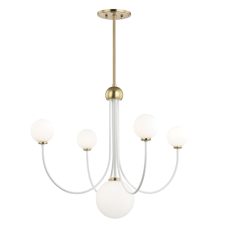 media image for coco 5 light chandelier by mitzi 1 223