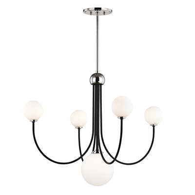 product image for coco 5 light chandelier by mitzi 2 51