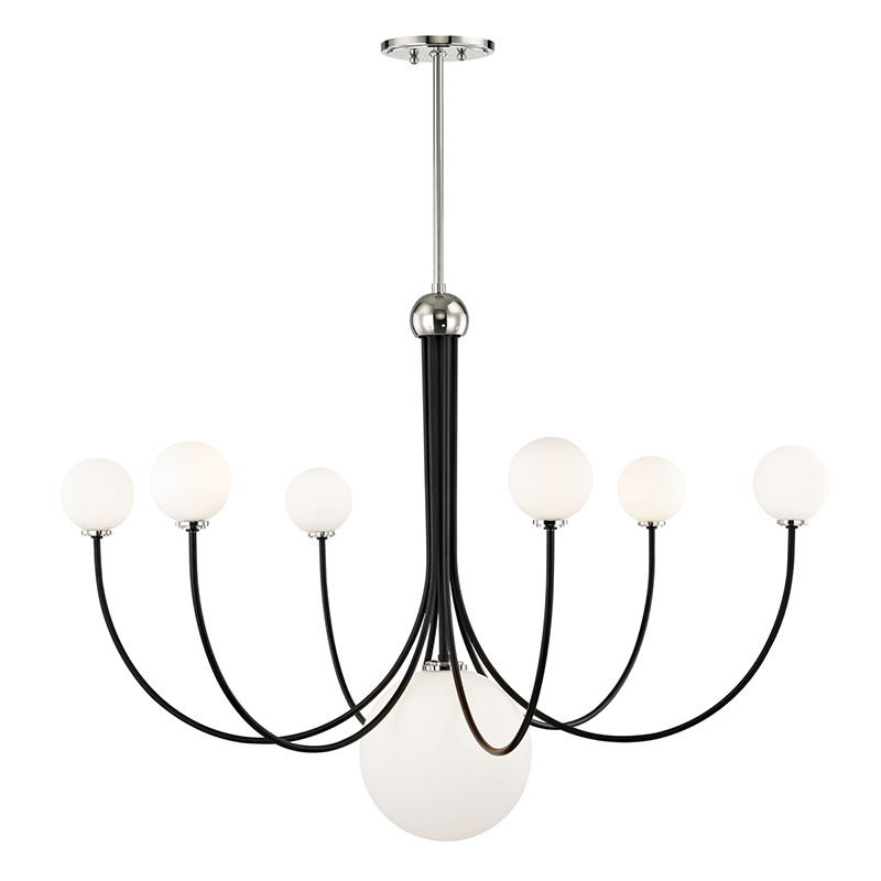 media image for coco 7 light chandelier by mitzi 2 296
