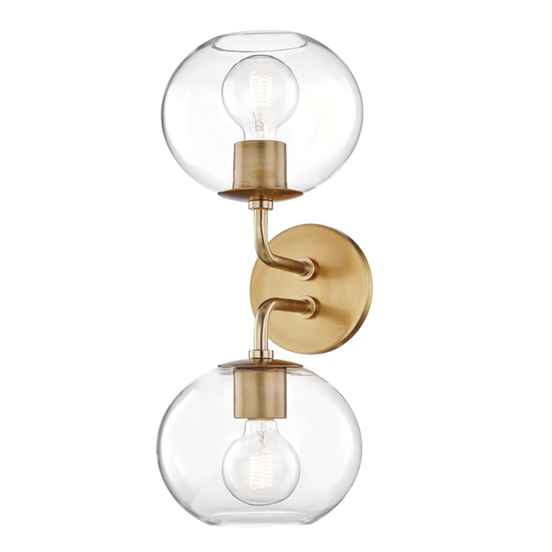 media image for margot 2 light wall sconce by mitzi h270102 agb 1 270