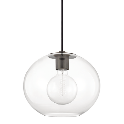 product image for margot 1 light large pendant by mitzi h270701l agb 2 33