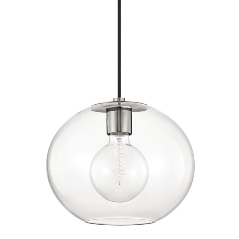 media image for margot 1 light large pendant by mitzi h270701l agb 3 265