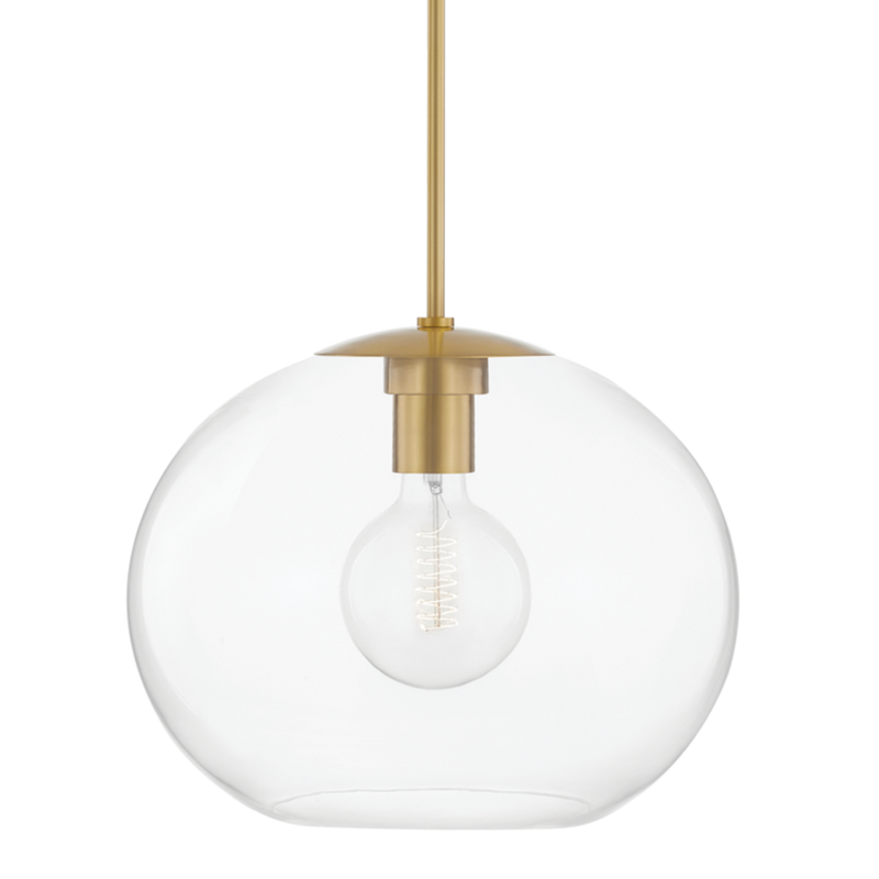 media image for margot 1 light extra large pendant by mitzi h270701xl agb 1 291