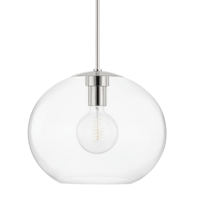 media image for margot 1 light extra large pendant by mitzi h270701xl agb 3 296