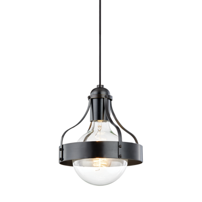 product image for violet 1 light pendant by mitzi h271701 agb 2 39