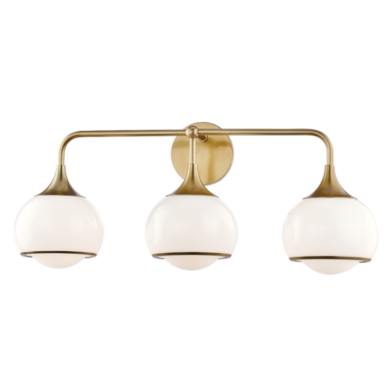 media image for reese 3 light wall sconce by mitzi h281303 agb 1 245
