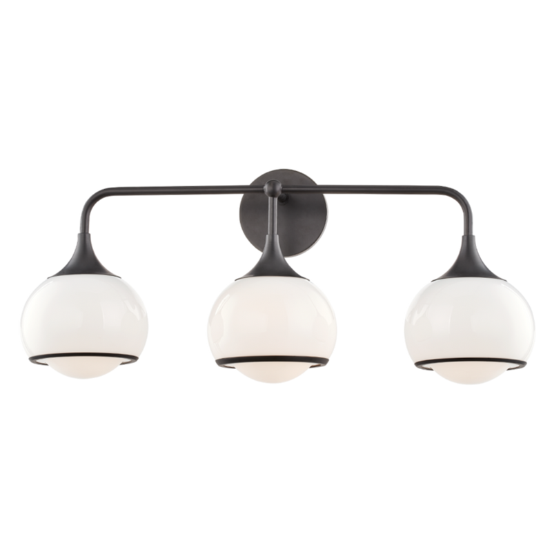 media image for reese 3 light wall sconce by mitzi h281303 agb 2 259