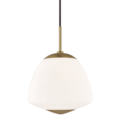 product image for jane 1 light large pendant by mitzi h288701l agb 1 81