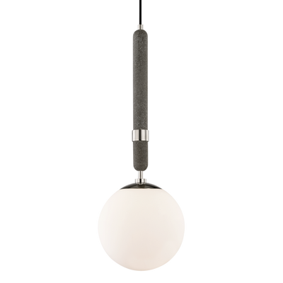 product image for brielle 1 light large pendant by mitzi h289701l agb 2 35