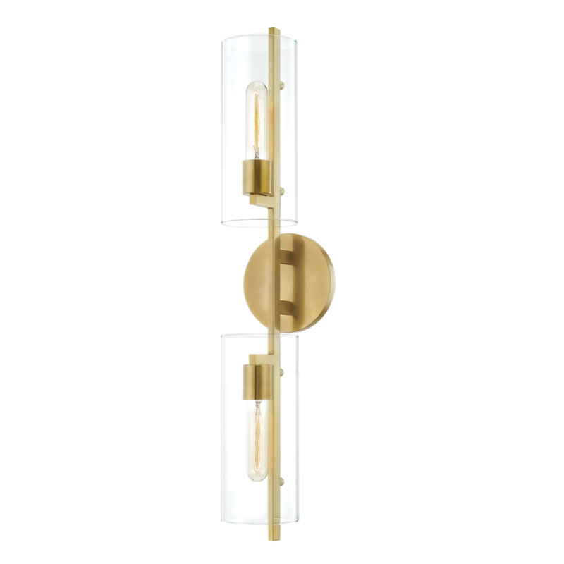 media image for Ariel 2 Light Wall Sconce 234