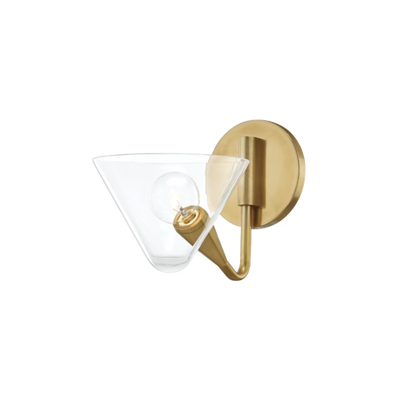 product image for isabella 1 light wall sconce by mitzi h327101 agb 1 29