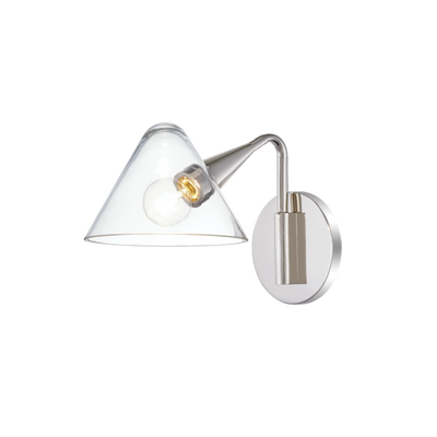 product image for isabella 1 light wall sconce by mitzi h327101 agb 4 55