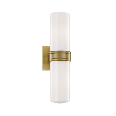 product image for natalie 2 light wall sconce by mitzi h328102 agb 1 88