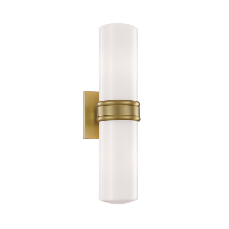 media image for natalie 2 light wall sconce by mitzi h328102 agb 1 221