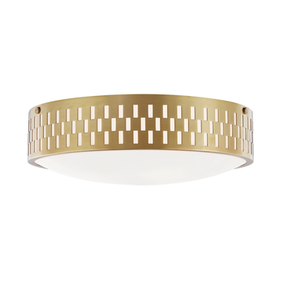product image for phoebe 3 light flush mount by mitzi h329503l agb 1 5