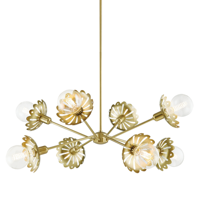 product image for alyssa 8 light chandelier by mitzi h353808 agb 1 65