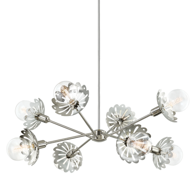 product image for alyssa 8 light chandelier by mitzi h353808 agb 3 58