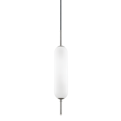 product image for miley 1 light pendant by mitzi h373701 agb 3 71