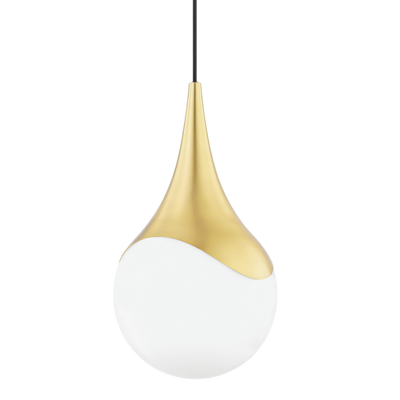 product image of ariana 1 light large pendant by mitzi h375701l agb 1 51
